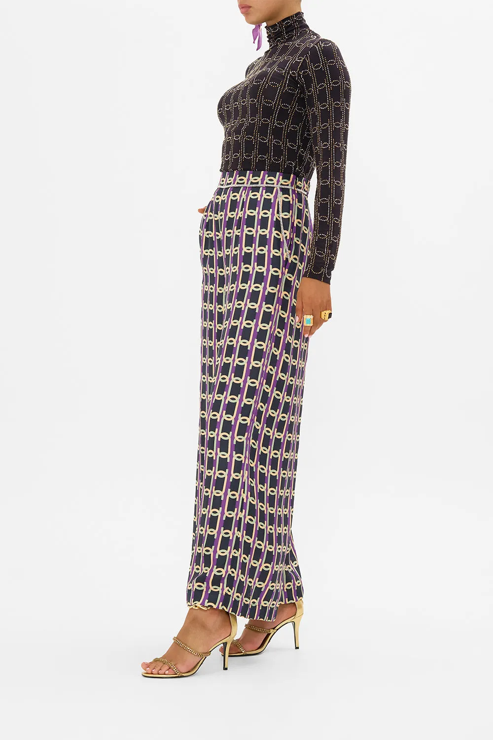 STRAIGHT LEG RELAXED TROUSER FILM DIVA