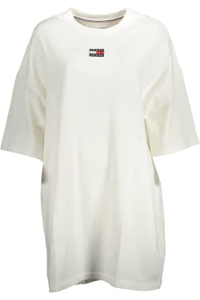 Tommy Hilfiger White Cotton Women Dress